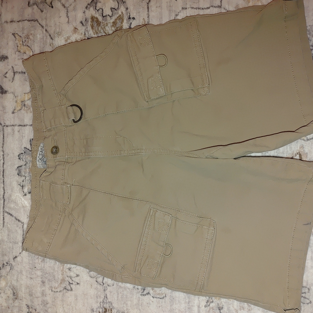 Tan Cargo Shorts